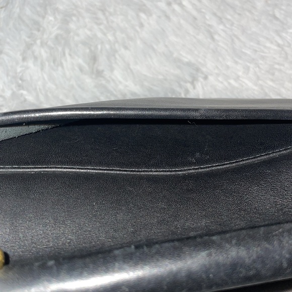 Coach Vintage Willis Unisex Leather Messenger Crossbody Shoulder Bag 9927 Black - Picture 9 of 17